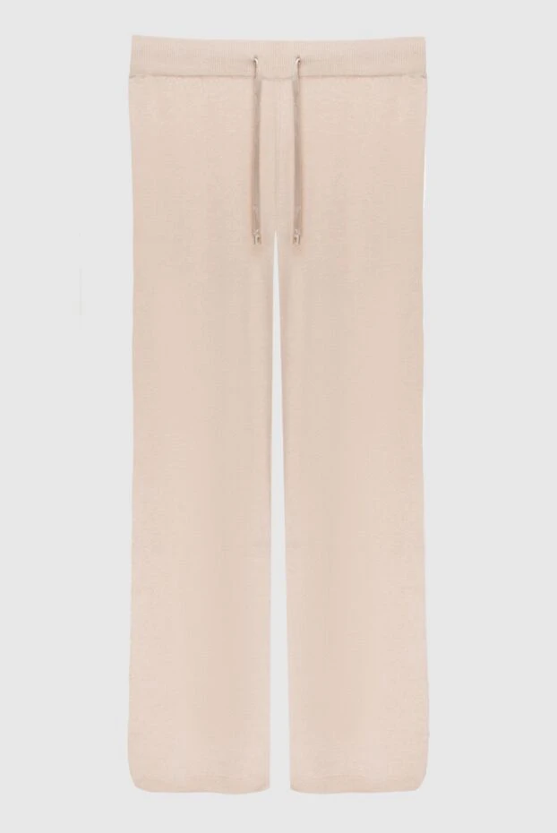 Peserico woman beige trousers for women купить с ценами и фото 171897 - photo 1