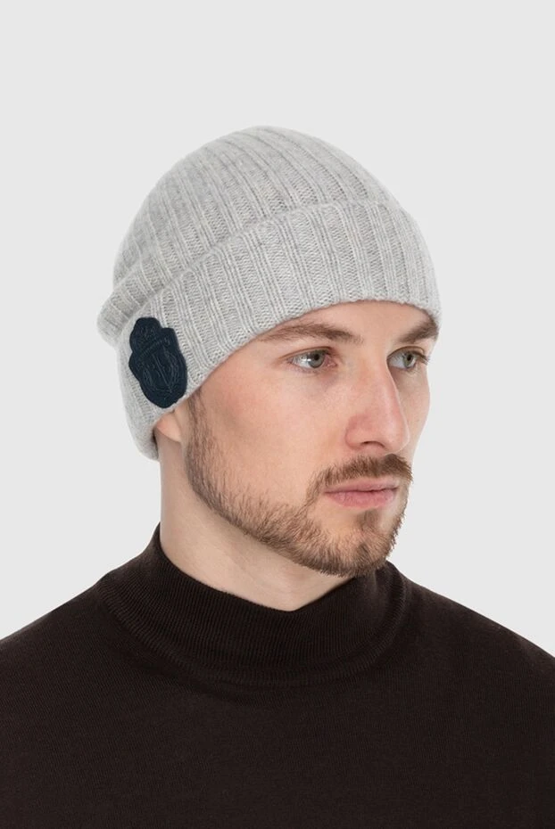 Billionaire man gray cashmere hat for men купить с ценами и фото 171968 - photo 2