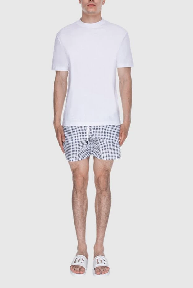 Gran Sasso man beach shorts made of polyester white for men купить с ценами и фото 171989 - photo 2