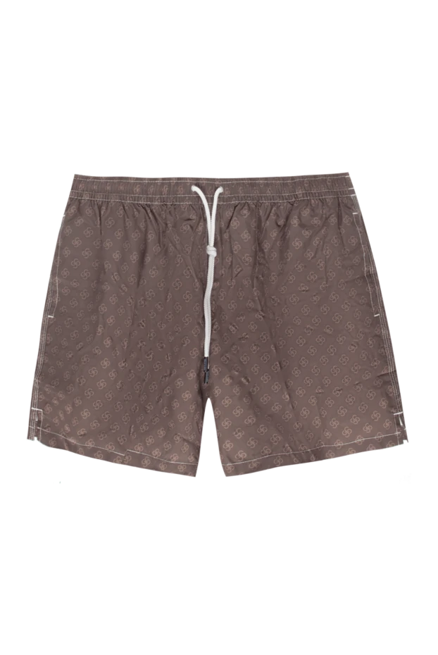 Gran Sasso man brown polyester beach shorts for men купить с ценами и фото 171994 - photo 1