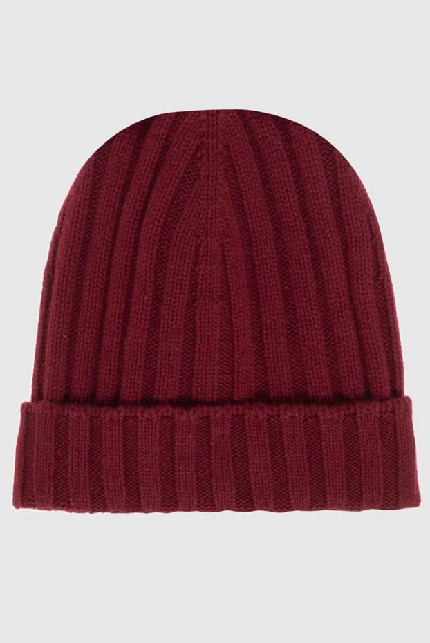 Gran Sasso man red cashmere hat for men купить с ценами и фото 172002 - photo 1