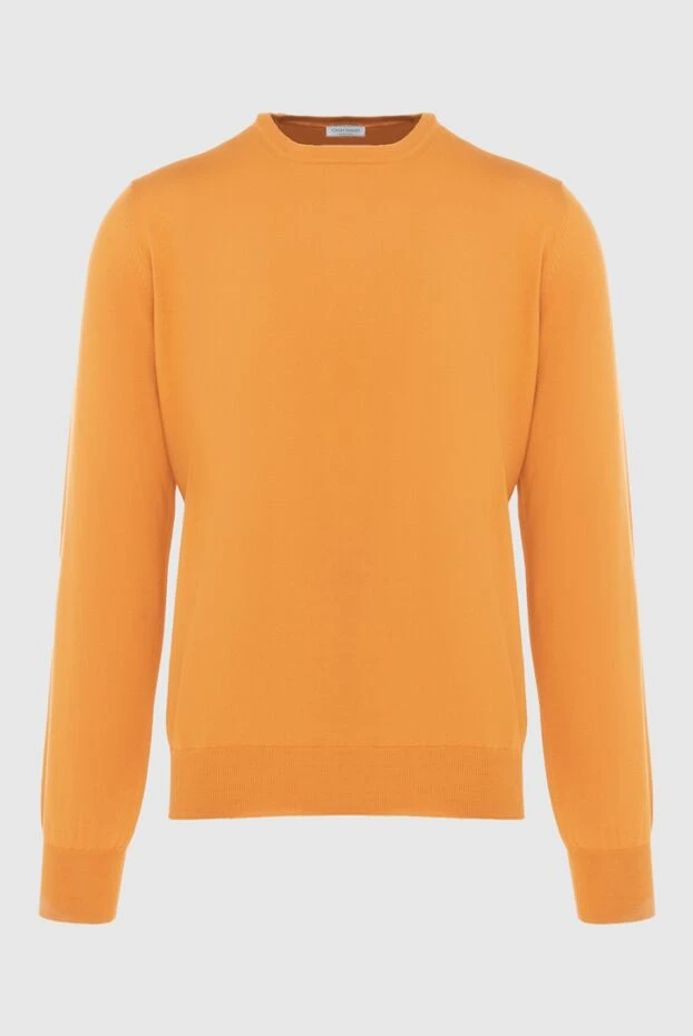 Gran Sasso man cotton jumper orange for men купить с ценами и фото 172049 - photo 1