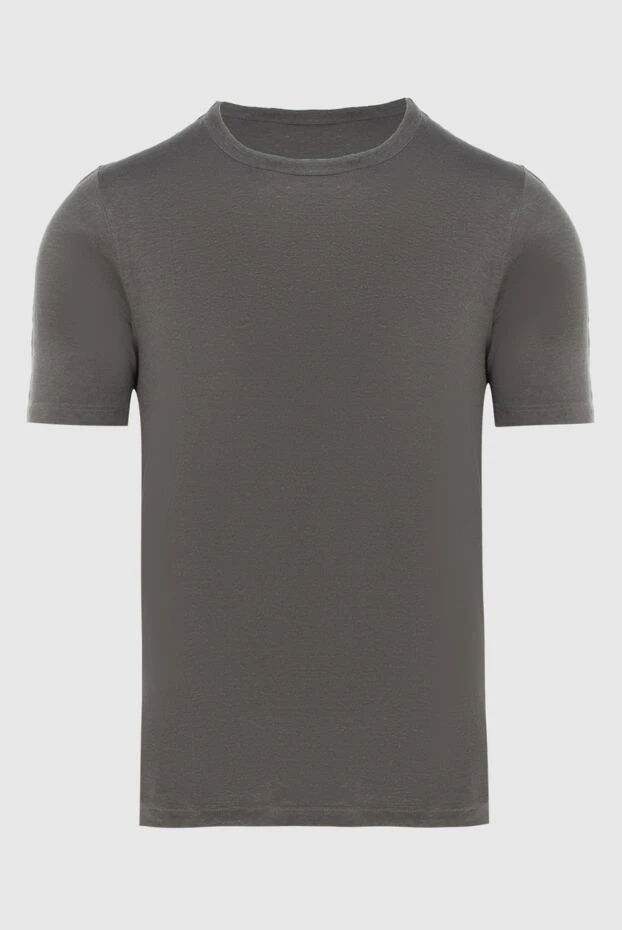 Gran Sasso man t-shirt linen gray for men купить с ценами и фото 172078 - photo 1