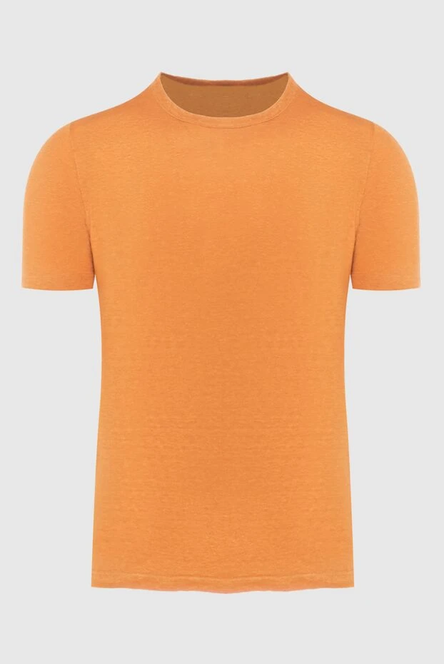 Gran Sasso man t-shirt linen orange for men купить с ценами и фото 172079 - photo 1