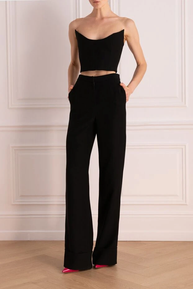 Monot woman trouser suit black for woman купить с ценами и фото 172136 - photo 2