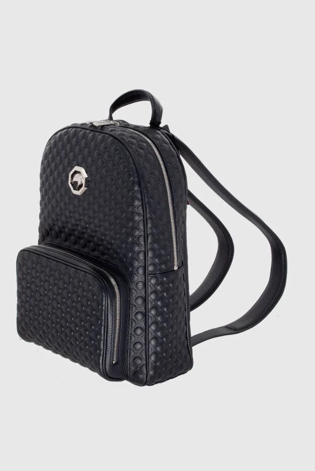 Stefano Ricci рюкзак из кожи синий мужской 172159 - фото 3