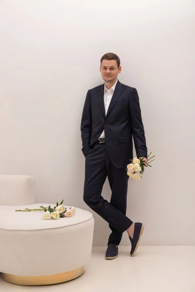 Ерлерге арналған күлгін нубуктан жасалған лоферлер - фото 2