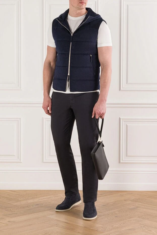 Seraphin стёганый жилет на молнии с комбинированной текстурой и карманами  172459 - фото 2