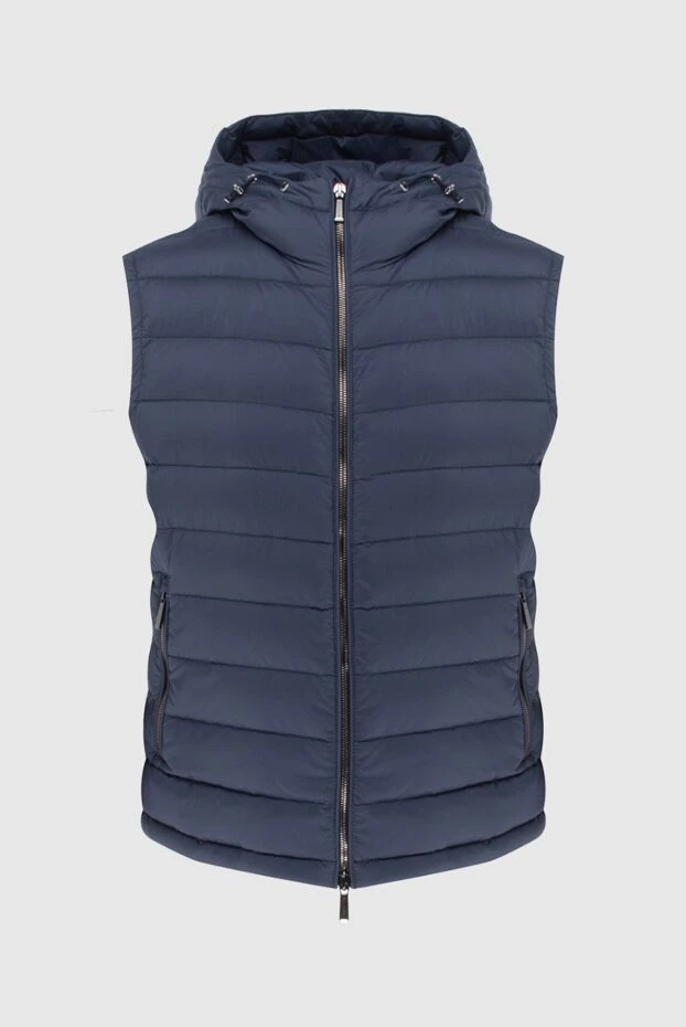 Moorer man polyester vest blue for men купить с ценами и фото 172534 - photo 1