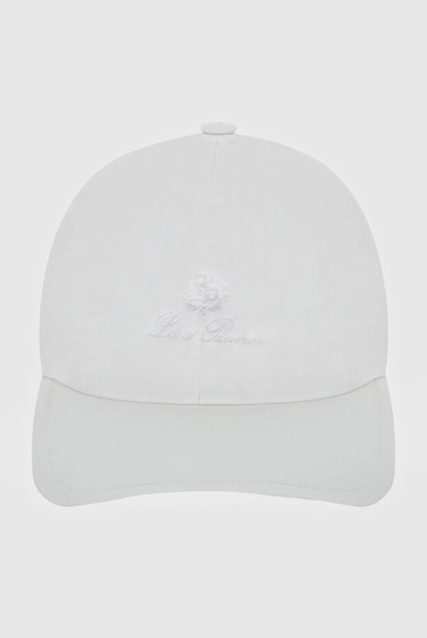 Loro Piana man white polyester cap for men купить с ценами и фото 172577 - photo 1