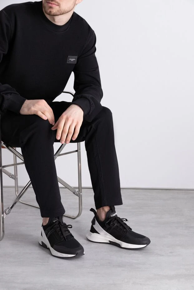 Tom Ford man sneakers black for men купить с ценами и фото 172628 - photo 2