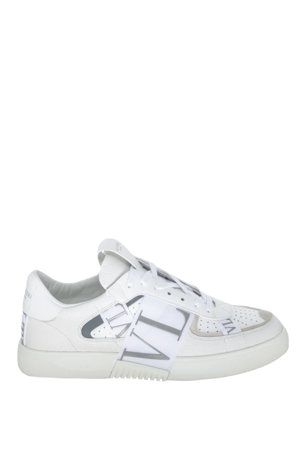 Valentino man white leather sneakers for men купить с ценами и фото 172631 - photo 1