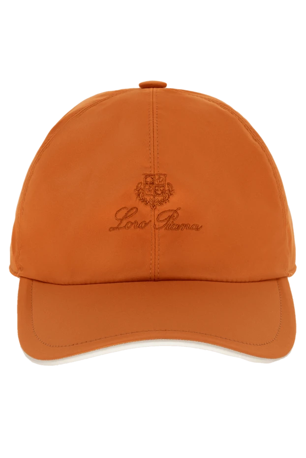 Loro Piana man orange polyamide cap for men купить с ценами и фото 172650 - photo 1