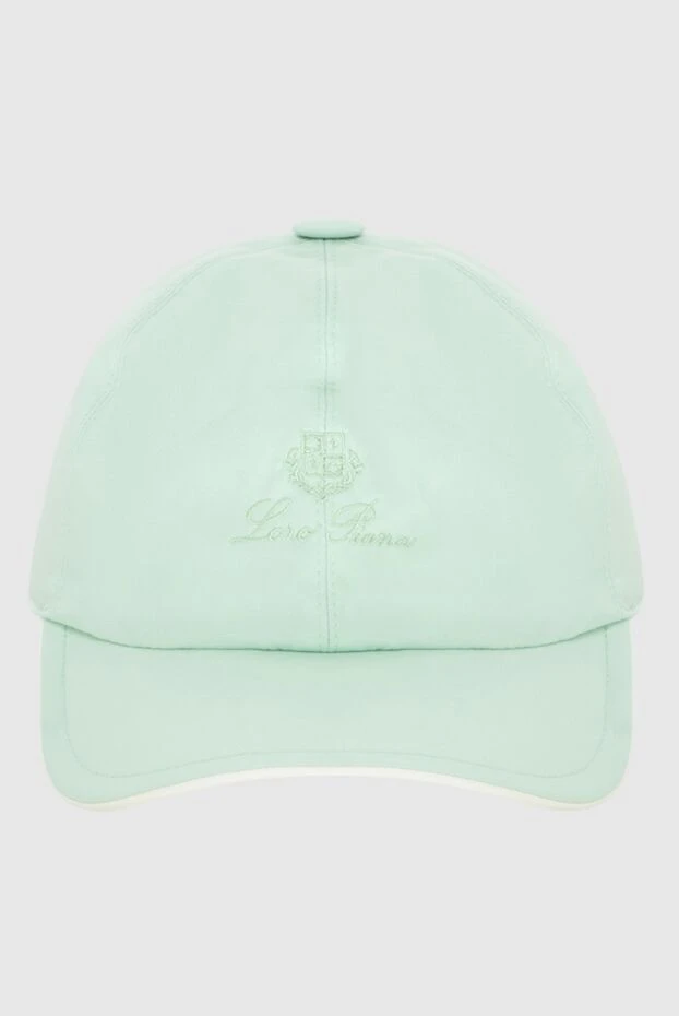 Loro Piana woman green polyamide cap for women купить с ценами и фото 172652 - photo 1