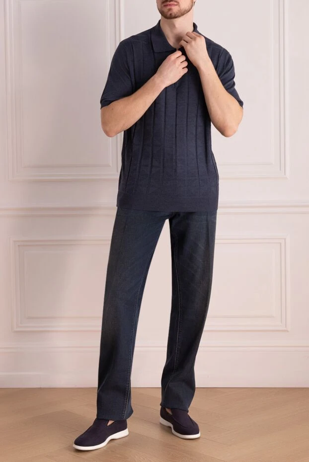 Stefano Ricci men's black cotton jeans 172715 - photo 2