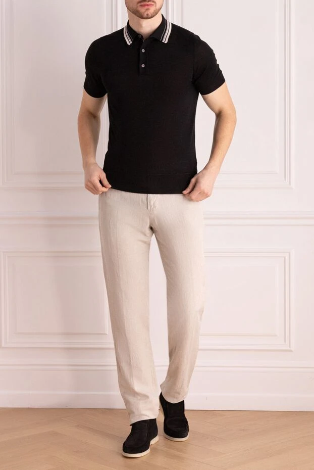 PT01 (Pantaloni Torino) man white trousers for men купить с ценами и фото 172774 - photo 2