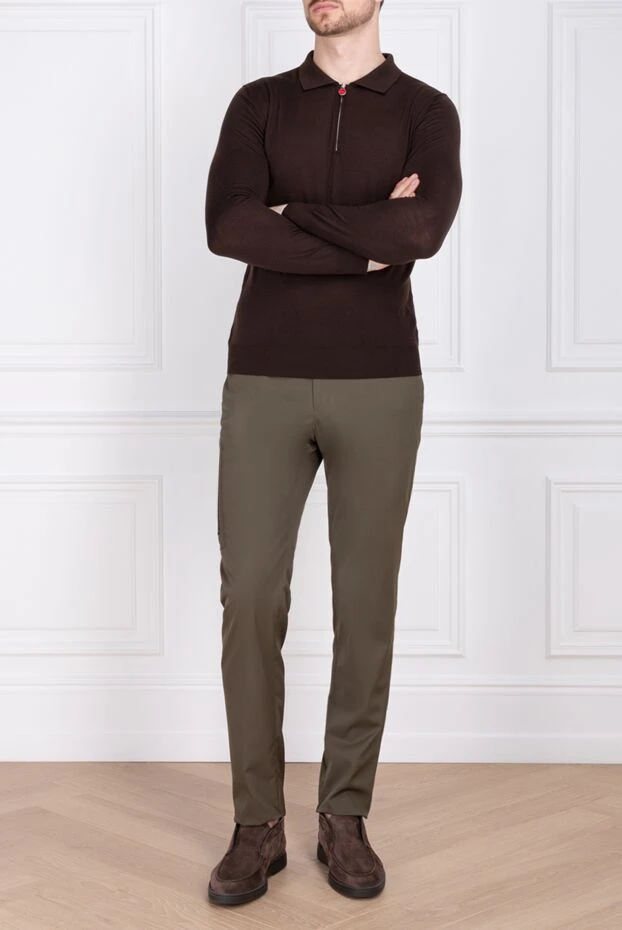 PT01 (Pantaloni Torino) man green trousers for men купить с ценами и фото 172775 - photo 2