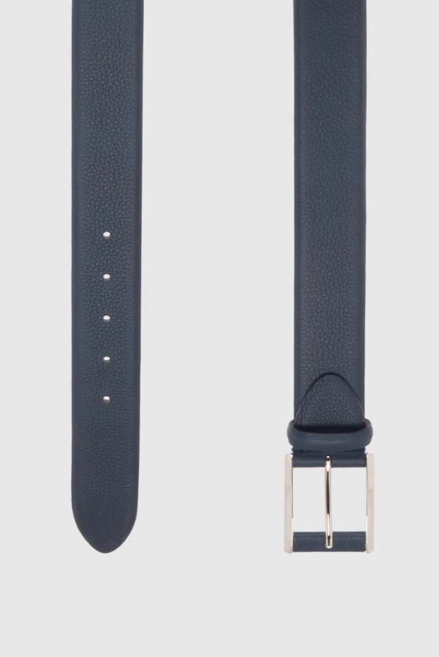 Cesare di Napoli белдік былғары көк қарама-қарсы астарымен ерлерге арналған 172815 - фото 3