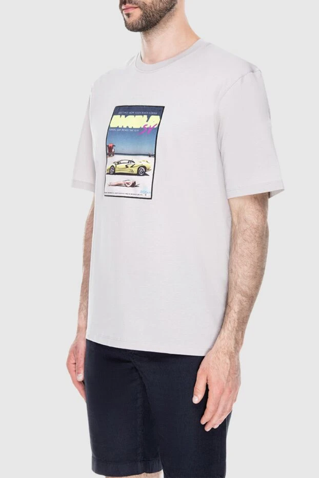 Limitato майами стиліндегі ашық түсті футболка және ретро діріл

 172821 - фото 3