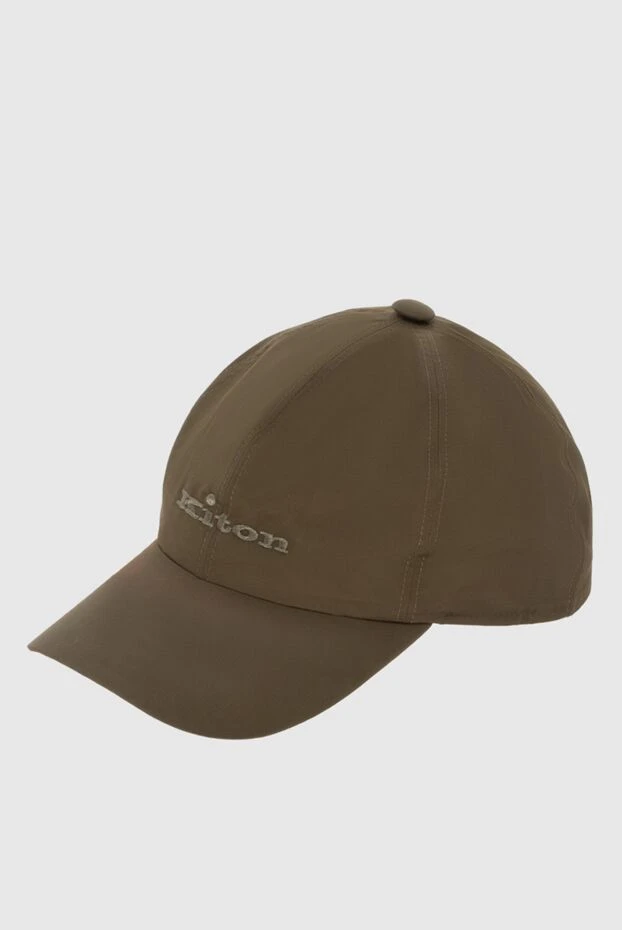 Kiton man cap made of cotton and polyamide green for men 172840 - photo 3