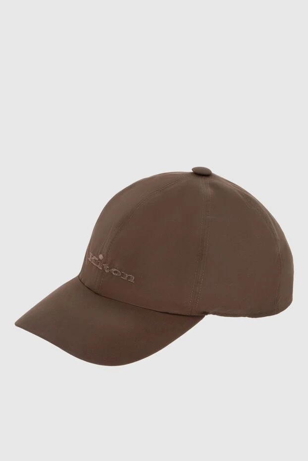 Kiton man brown cotton and polyamide cap for men 172841 - photo 3