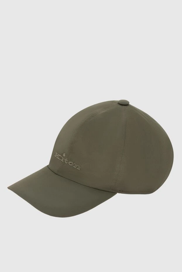 Kiton man cap made of cotton and polyamide green for men 172844 - photo 3