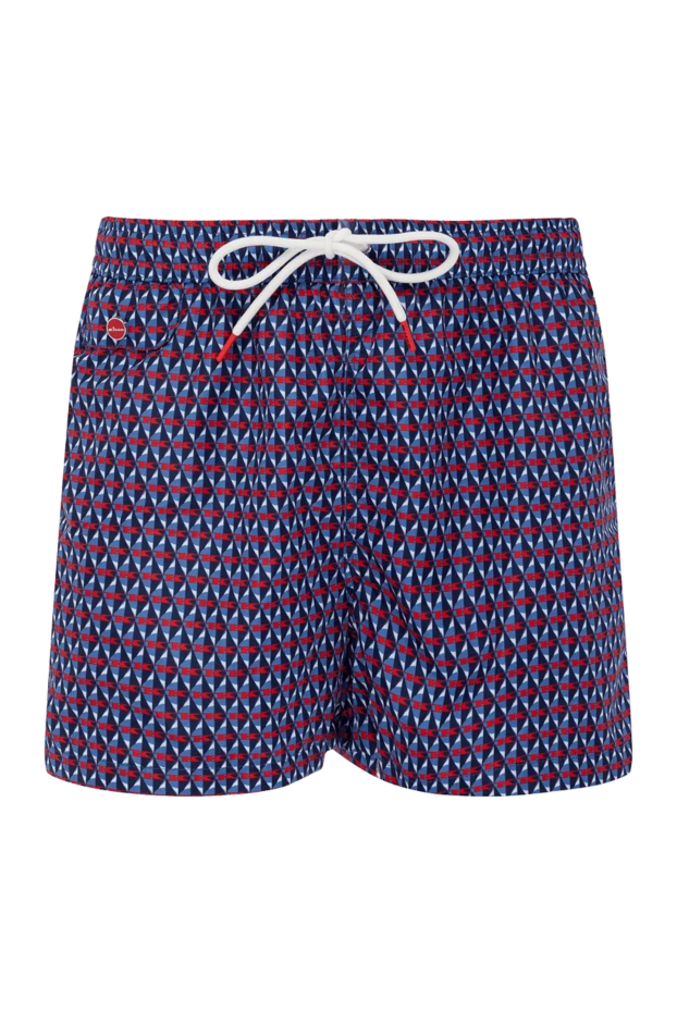 Kiton man blue polyester beach shorts for men 172849 - photo 1