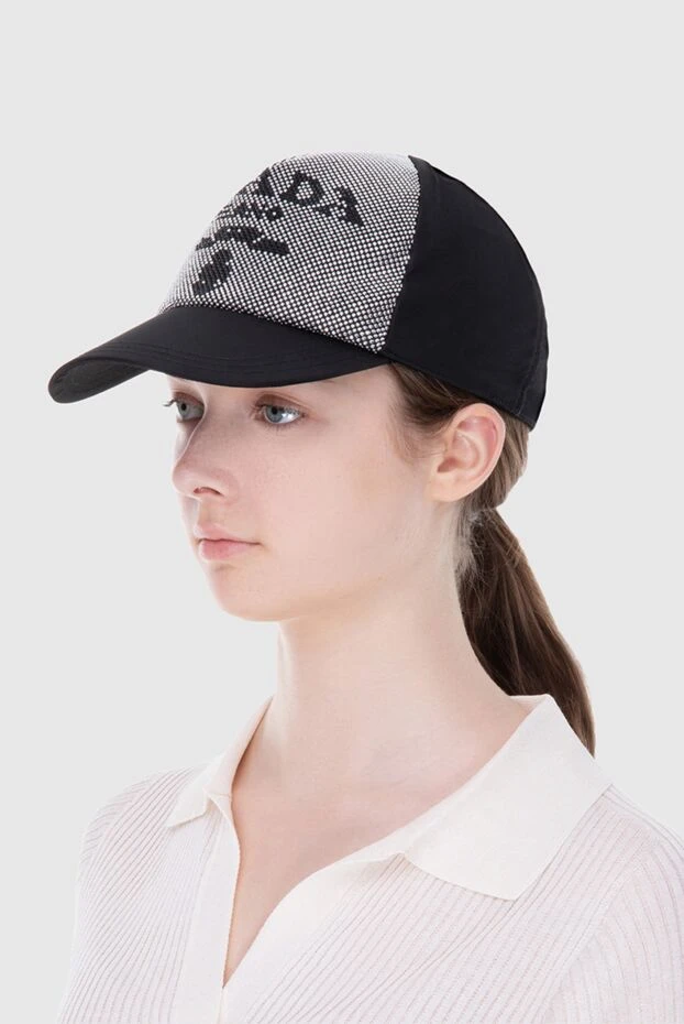 Prada woman cap black for women купить с ценами и фото 172905 - photo 2