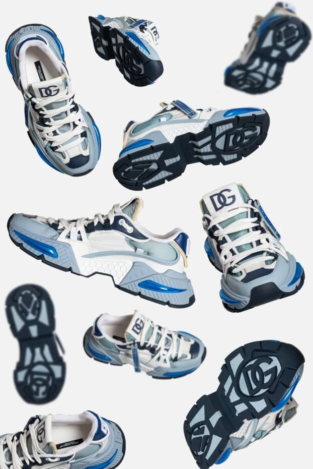 Ерлерге арналған көк кроссовкалар - фото 2