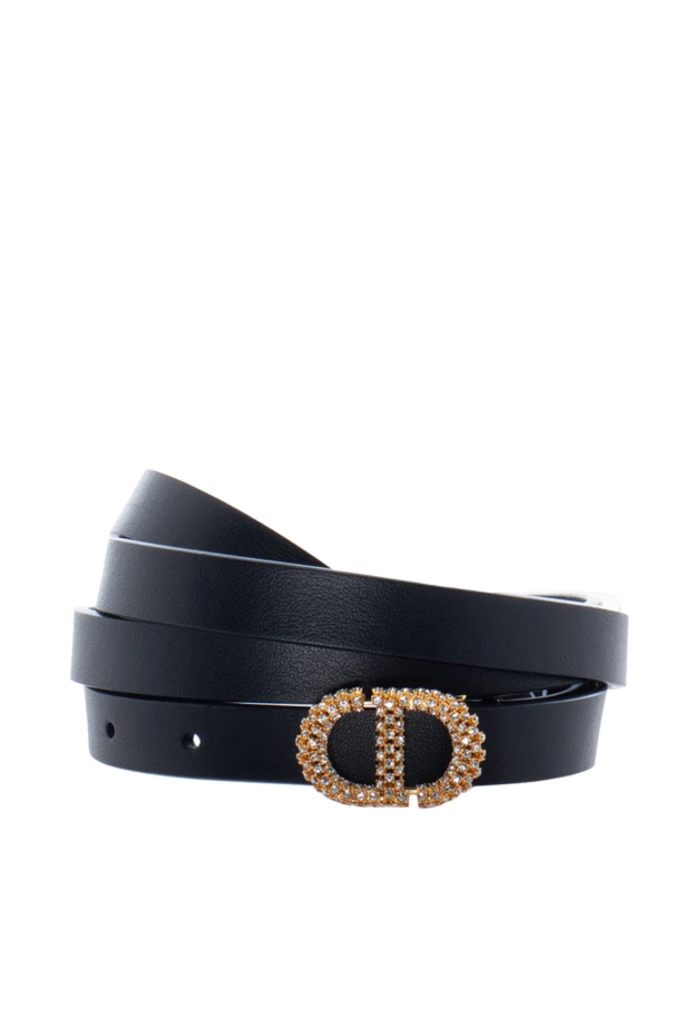 Dior woman black belt for women купить с ценами и фото 172945 - photo 1