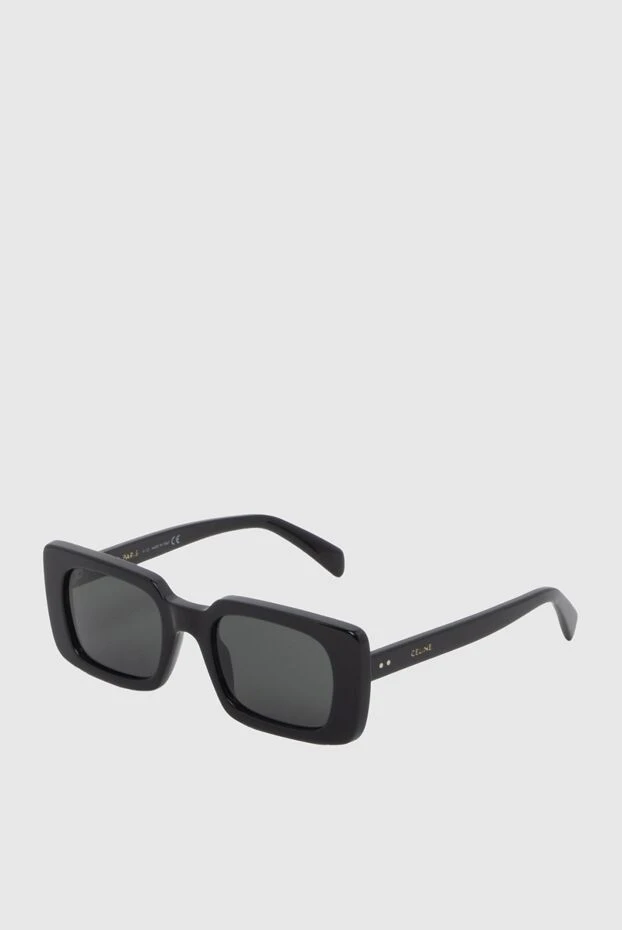 Celine woman black plastic sunglasses 180657 - photo 3