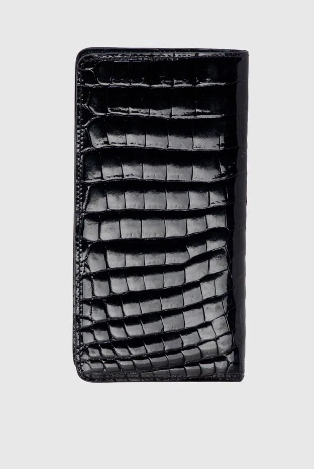 Stefano Ricci визитница из кожи крокодила с мелкой чешуей 172972 - фото 3