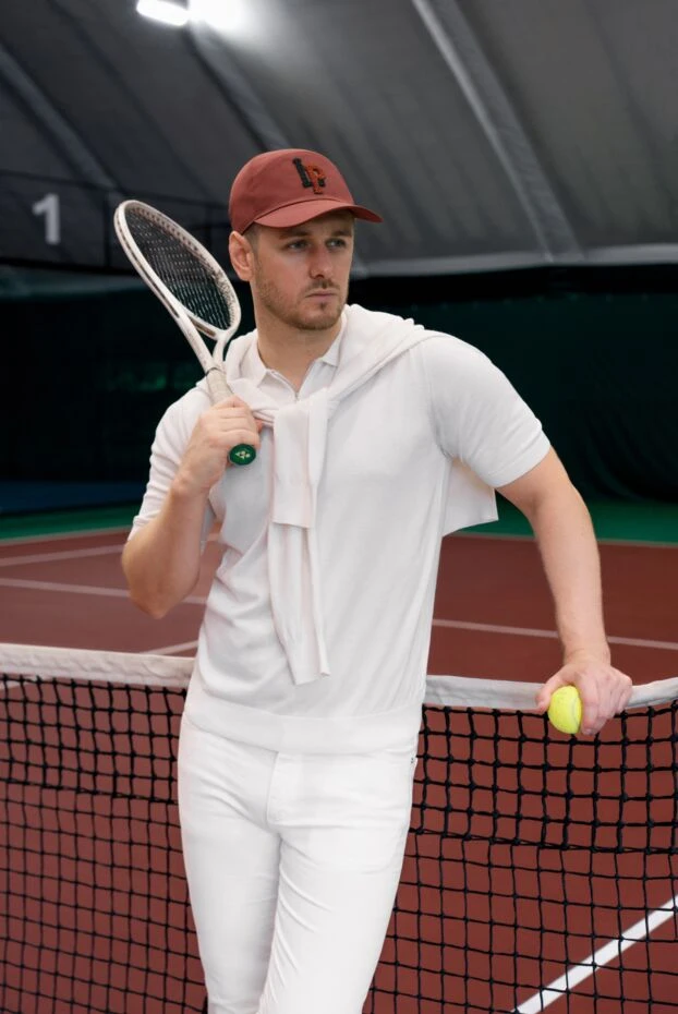 Loro Piana ерлерге арналған ақ мақта және жібек джемпер 172994 - фото 3