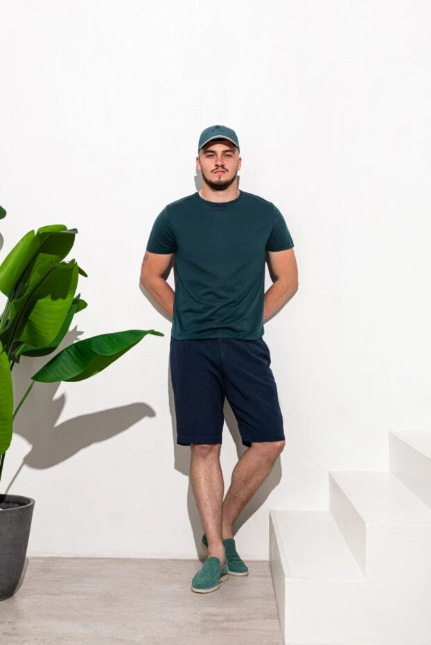 Loro Piana plain sea green t-shirt made of smooth jersey
173000 - photo 2