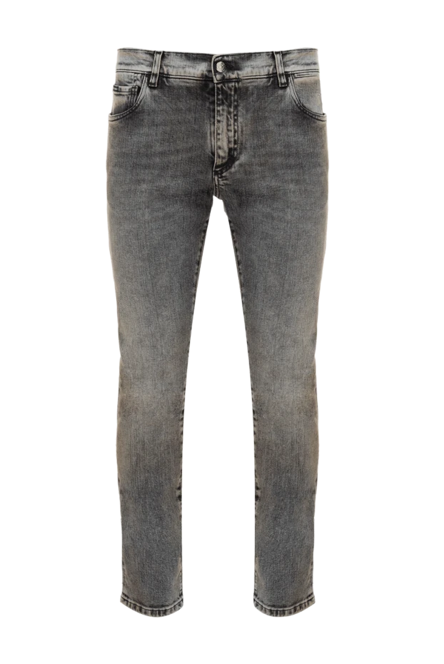 Dolce & Gabbana man gray cotton and elastane jeans for men купить с ценами и фото 173026 - photo 1