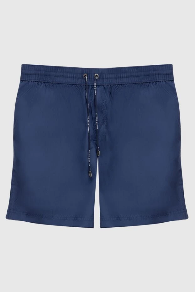 Dolce & Gabbana man blue polyester beach shorts for men купить с ценами и фото 173028 - photo 1