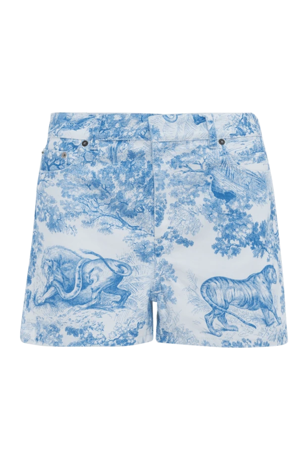 Dior woman white cotton shorts for women купить с ценами и фото 173066 - photo 1