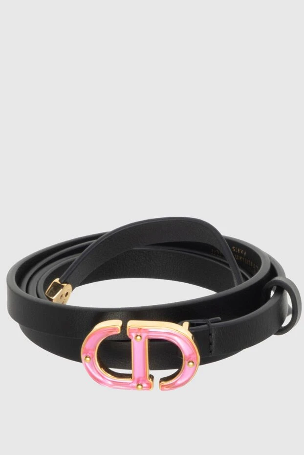 Dior woman black belt for women купить с ценами и фото 173085 - photo 1