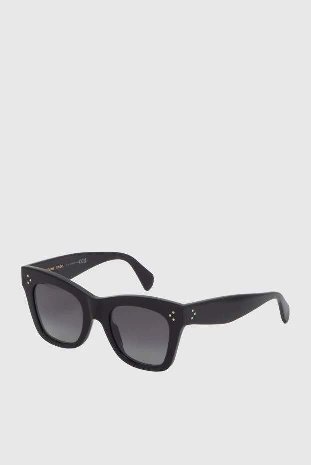 Celine woman black plastic sunglasses 180657 - photo 3