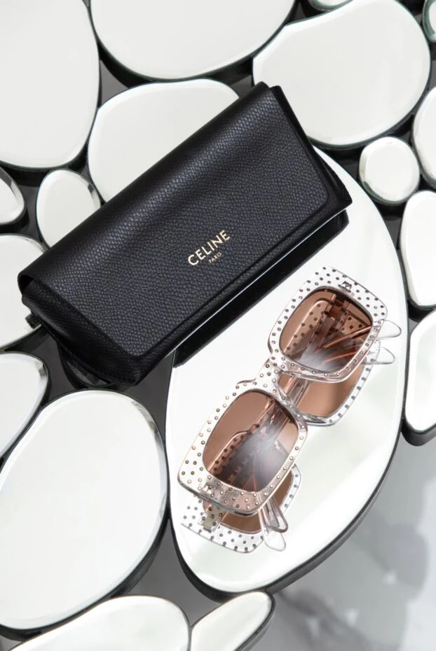 Celine очки cl4213is для защиты от солнца розовые женские 173090 - фото 2