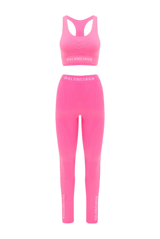 Balenciaga woman women's pink polyamide and elastane walking suit купить с ценами и фото 173098 - photo 1