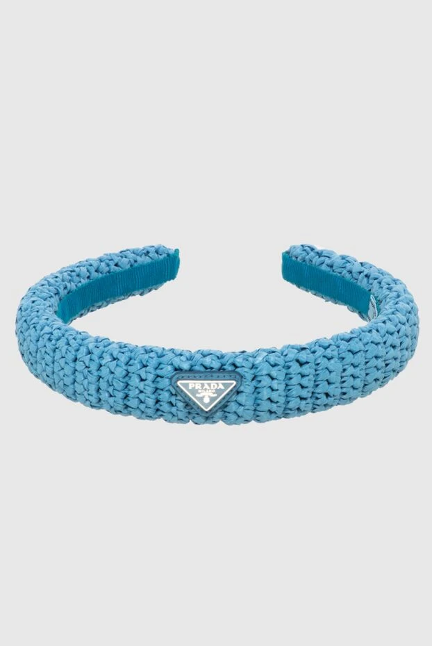 Prada woman blue hair band for women купить с ценами и фото 173112 - photo 1