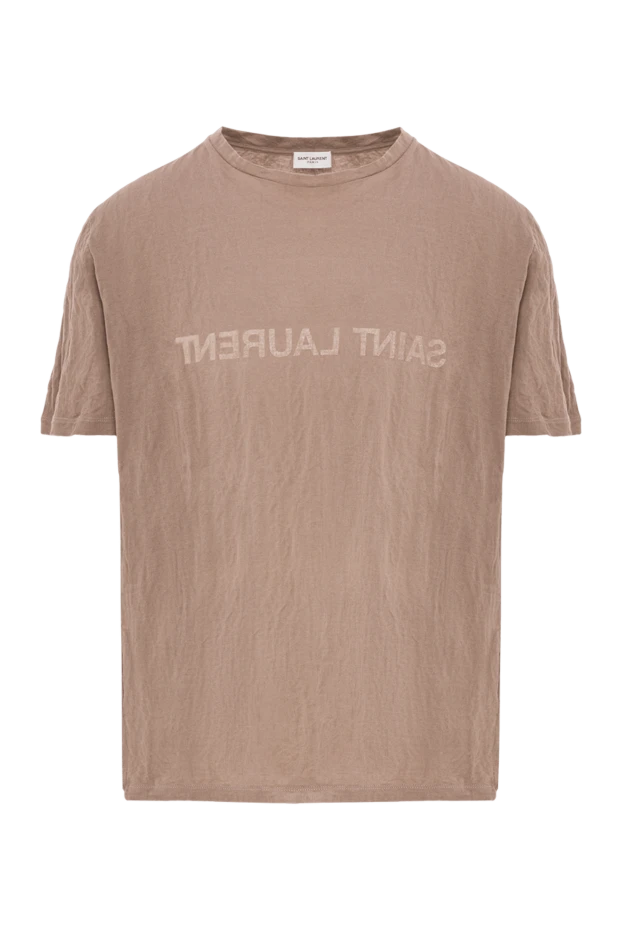 T-shirt made of textured material with inversion lettering
- photo 1