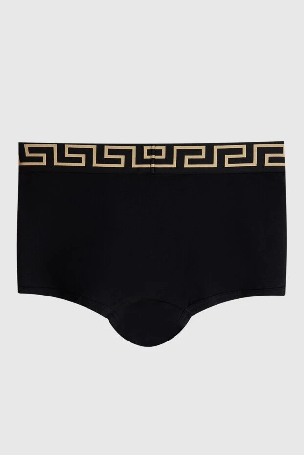 Versace man black men's briefs made of cotton and elastane купить с ценами и фото 173173 - photo 2