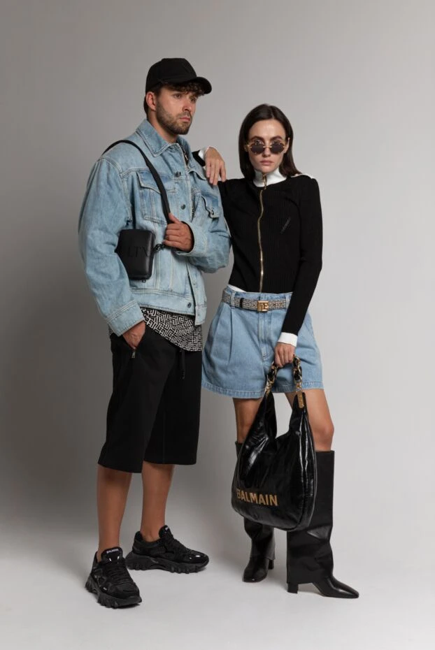 Balmain футболка с графичным узором labyrinth в чёрно-белой гамме
173179 - фото 2