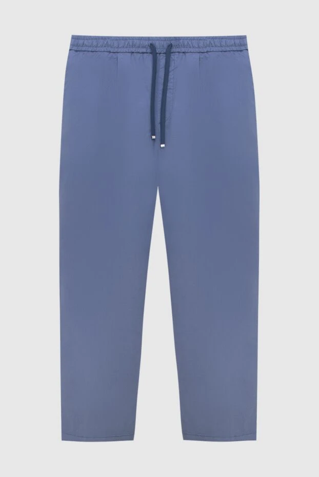 Jacob Cohen man men's blue trousers купить с ценами и фото 173221 - photo 1