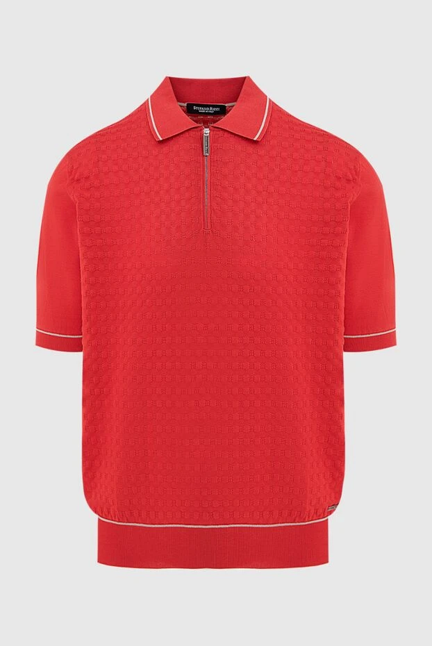 Поло на молнии с рельефной вязкой и эластичным поясом
- фото 1