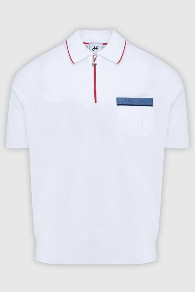 Hamlet Philosophy man cotton polo white for men купить с ценами и фото 173298 - photo 1