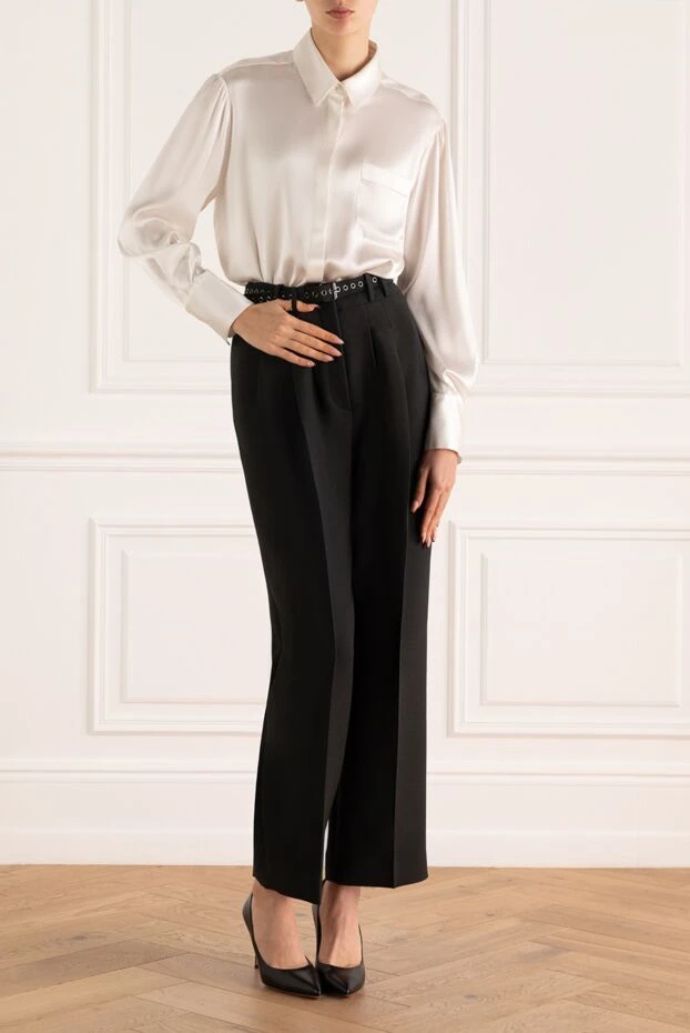 Dior woman pants black for women купить с ценами и фото 173334 - photo 2