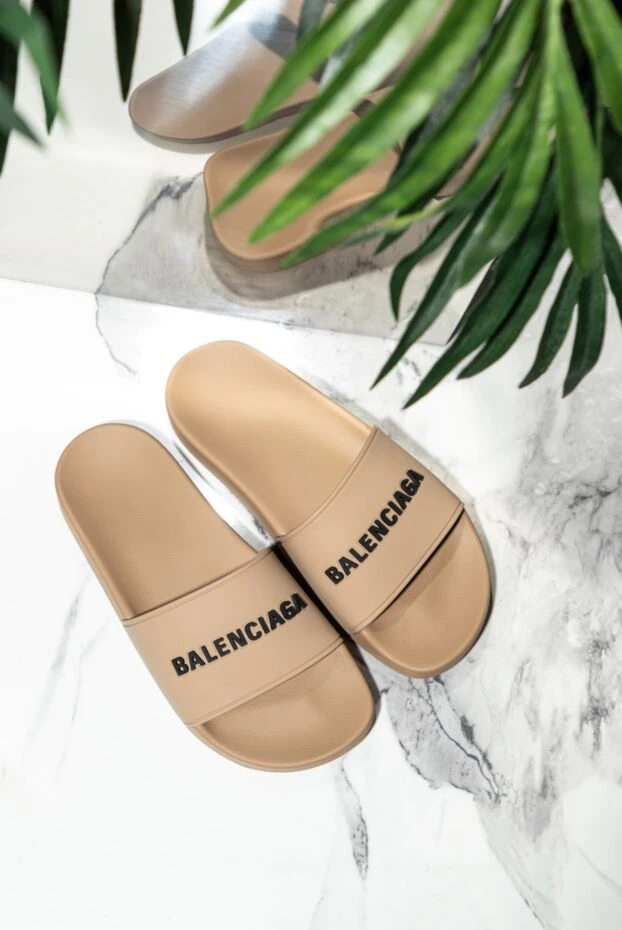 Balenciaga beige flip flops for women 173361 - photo 2
